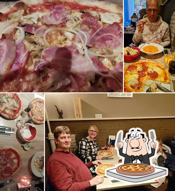 Verse pizza's uit onze oven